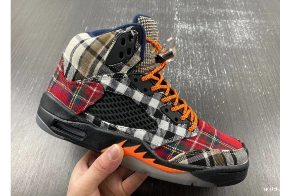 Rep EP Retro FD4814-008  Plaid 5 Jordan FD4814-008 0517
